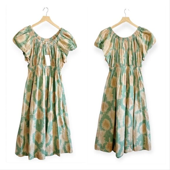 ULLA JOHNSON  Nanette Midi Dress Calcite, Size 10,‎ NWT - Picture 16 of 16